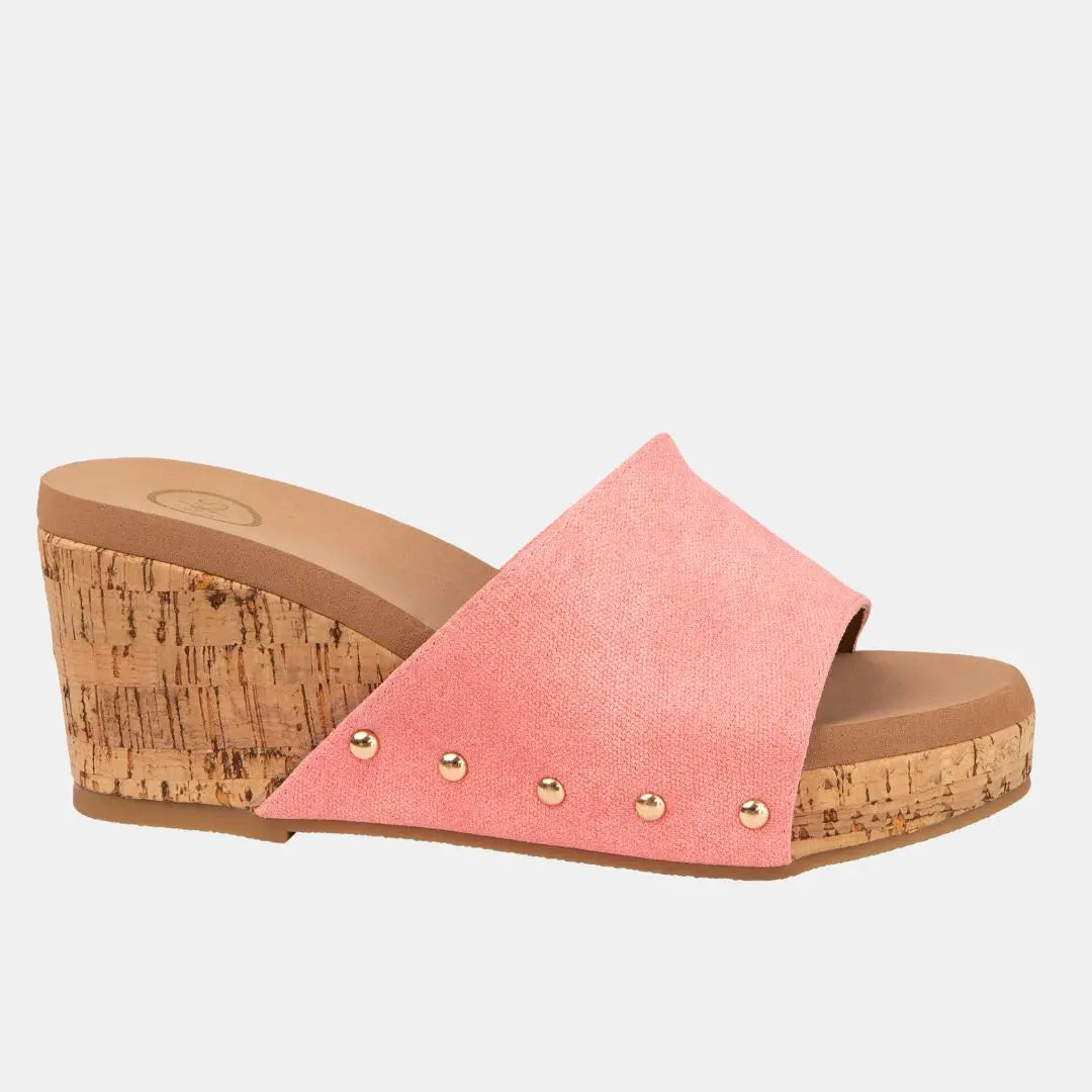 Blair Wedge With Cork Effect Platform MODAPASSO