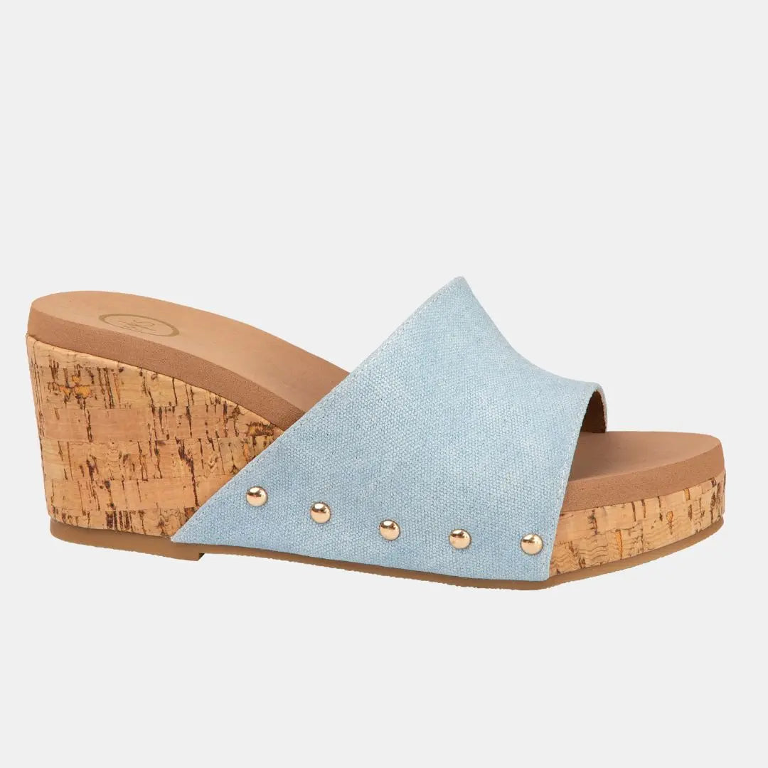 Blair Wedge With Cork Effect Platform MODAPASSO