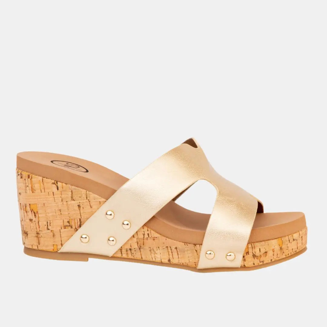 Allyson Cross Strap Wedge MODAPASSO