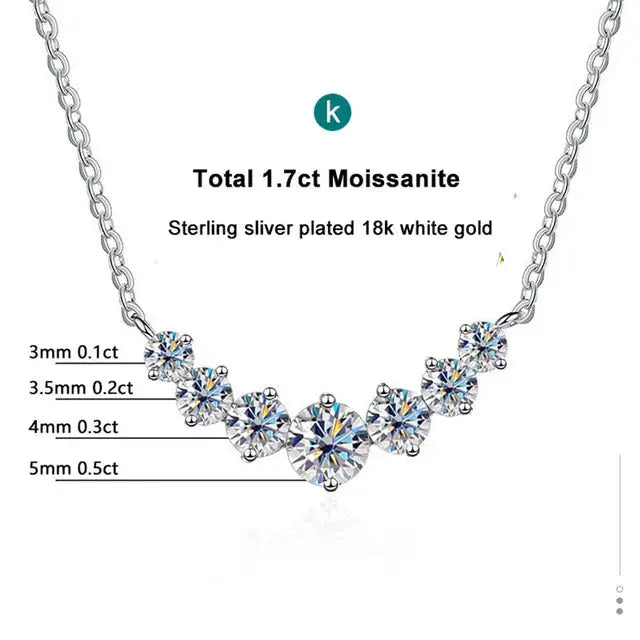 Nobspin Moissanite Necklace LuxeStreet Boutique