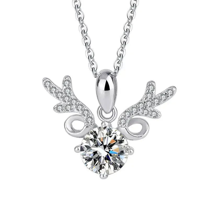 Moissanite Diamond Necklace LuxeStreet Boutique